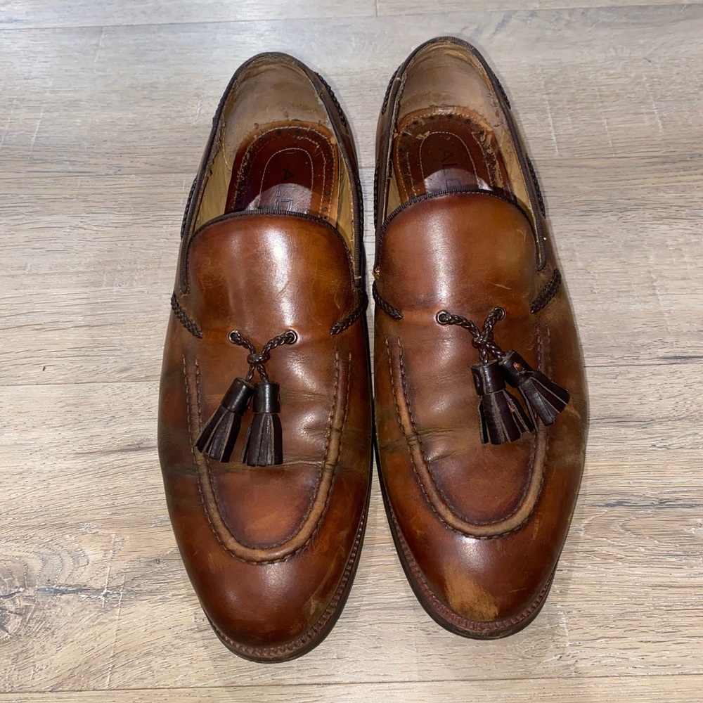 Men’s Aldo leather loafers